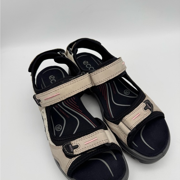 ECCO Offroad Women’s Outdoor Sandals – Beige Nubuck – Size EU 39 / US 8–8.5 - Picture 6 of 10